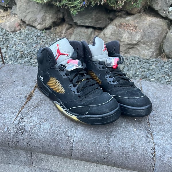 Nike Air Jordan 5 Retro Black Metallic