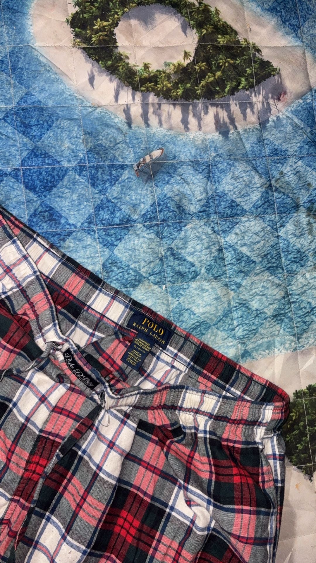 Polo Ralph Lauren Plaid Flannel Pajama Pants Size XL 2