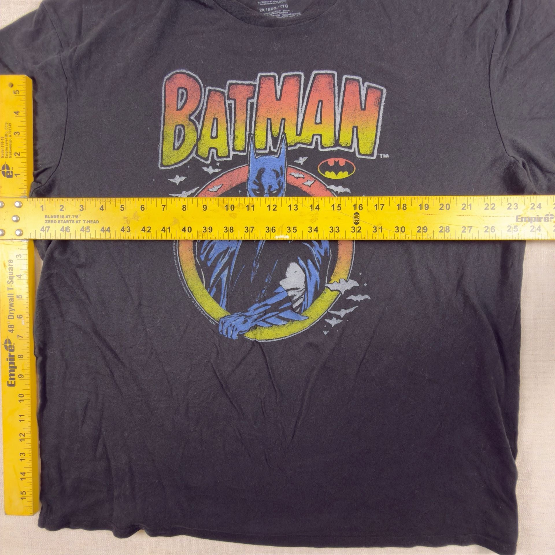 Batman Graphic T-Shirt Size 2X 6