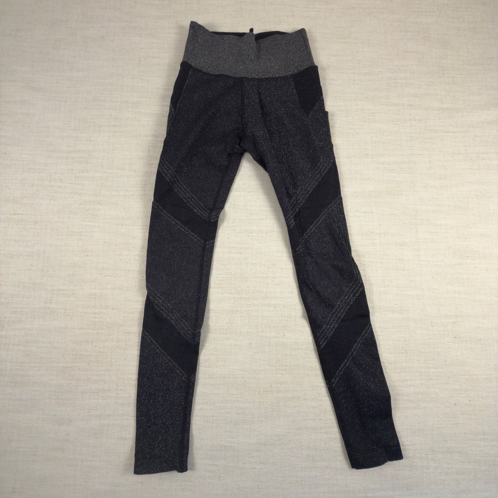 Athleta High Rise Metallic Leggings Size XS 2