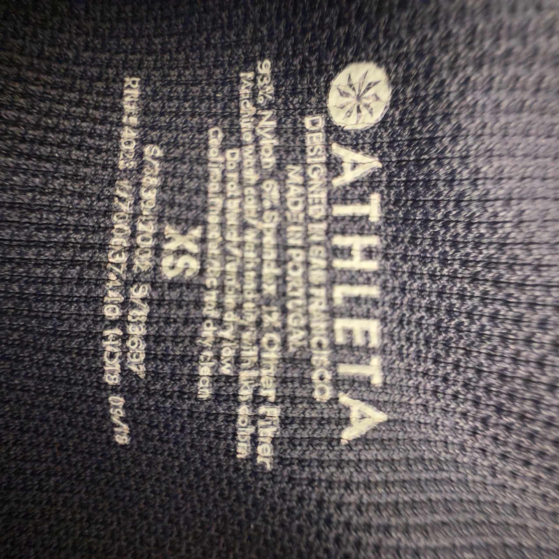 Athleta High Rise Metallic Leggings Size XS 5