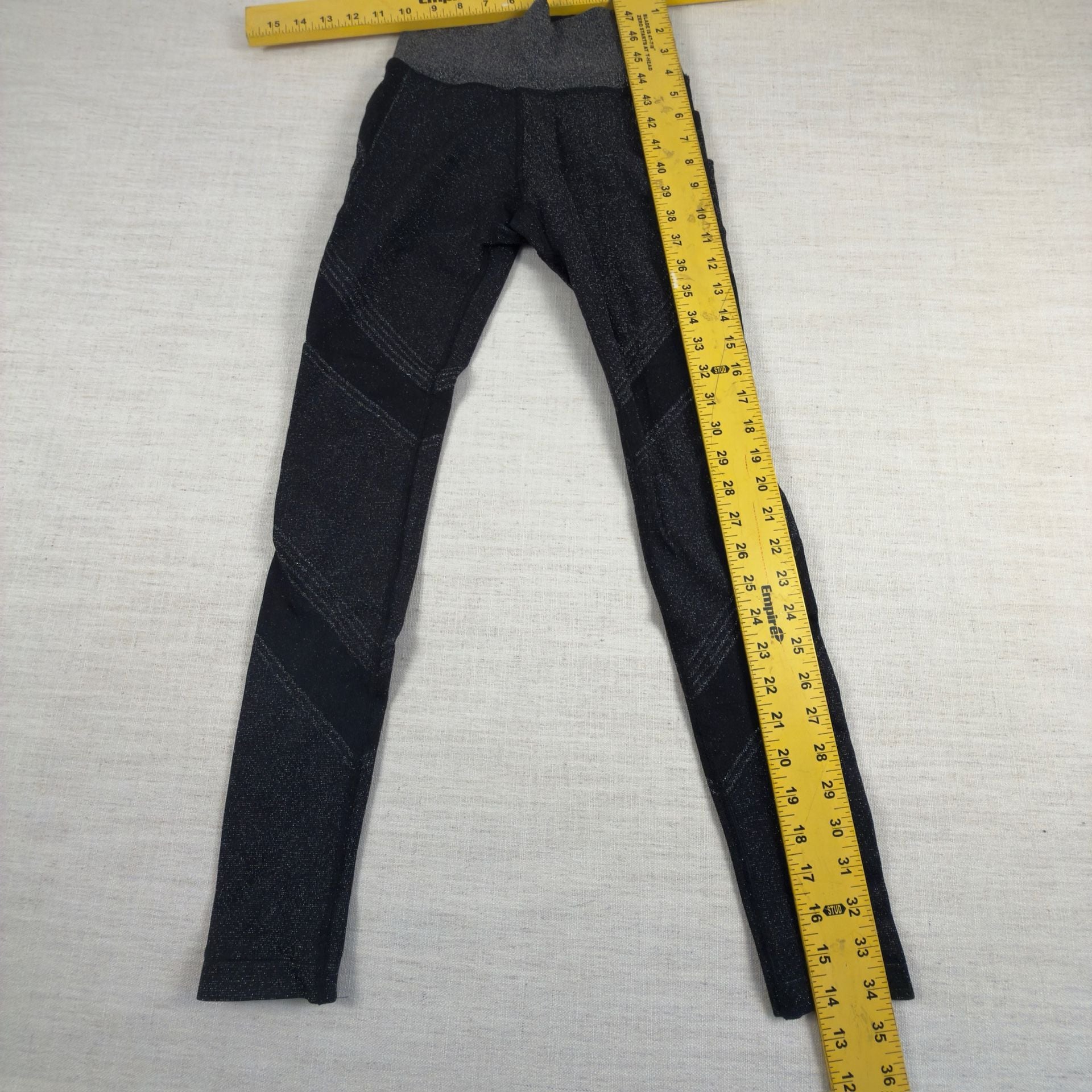Athleta High Rise Metallic Leggings Size XS 8