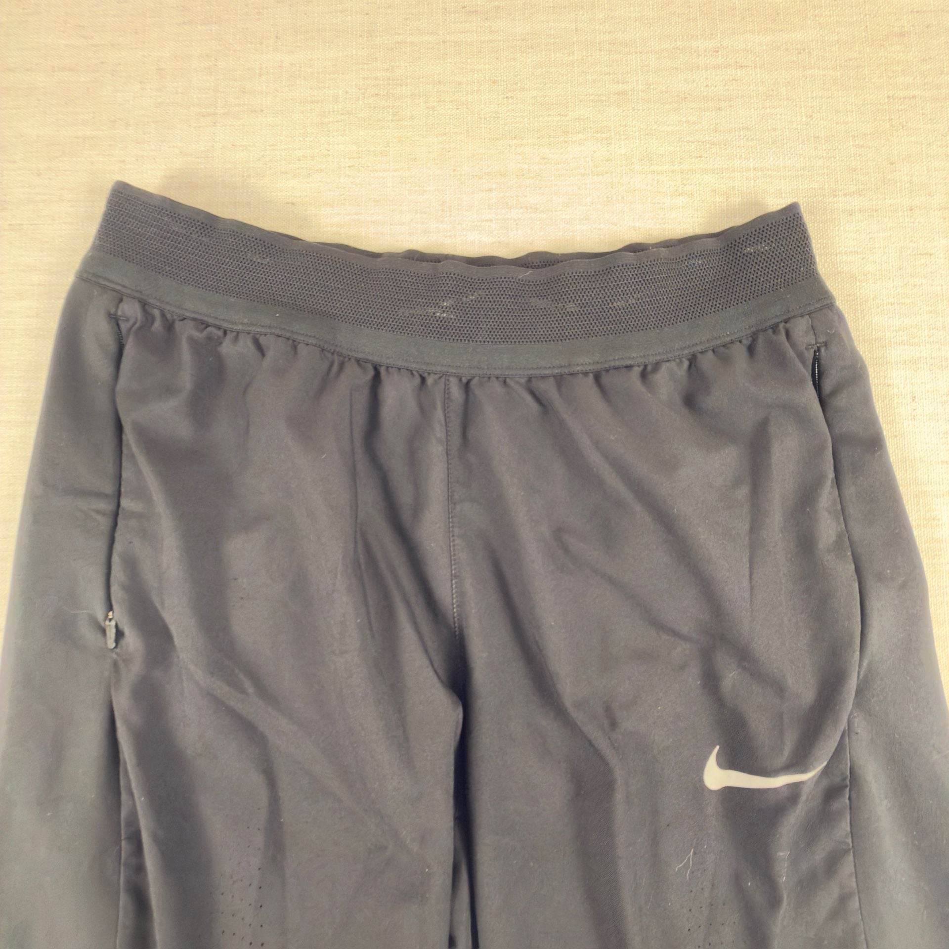 Nike Dri-FIT Running Pants Size S Black Athletic Tapered 4