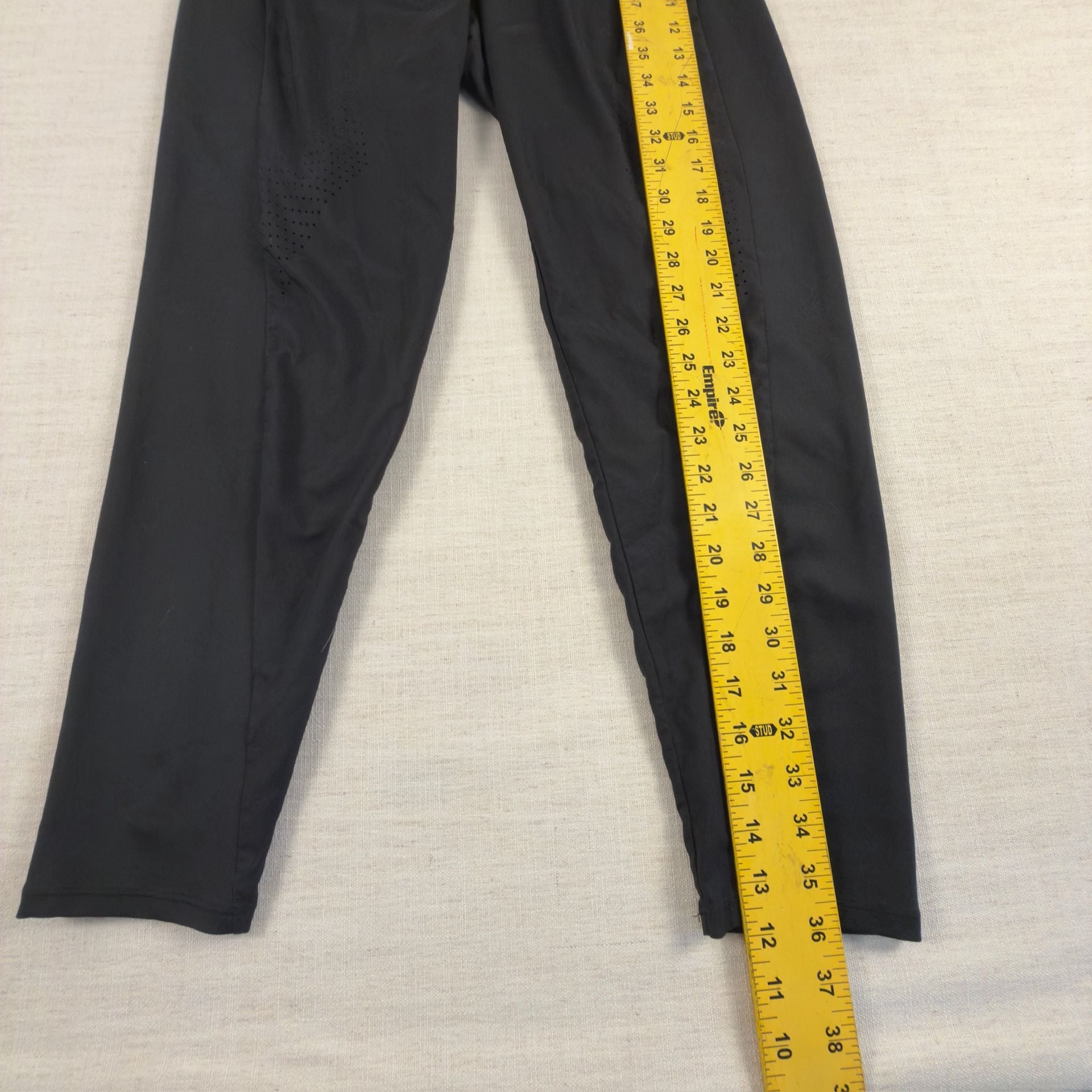 Nike Dri-FIT Running Pants Size S Black Athletic Tapered 7