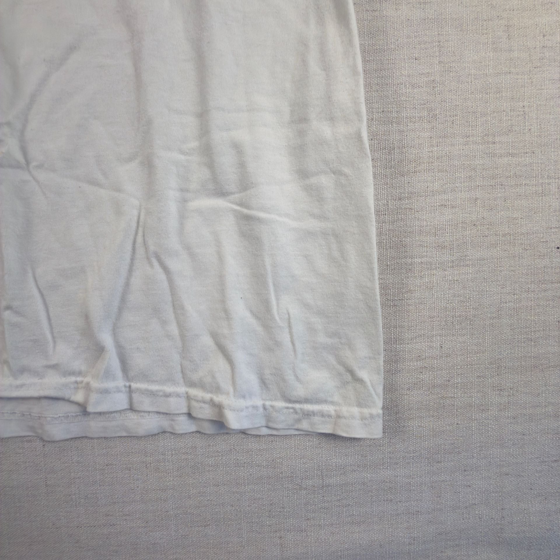 Nike Vintage Embroidered Swoosh T-Shirt White Size Large 3