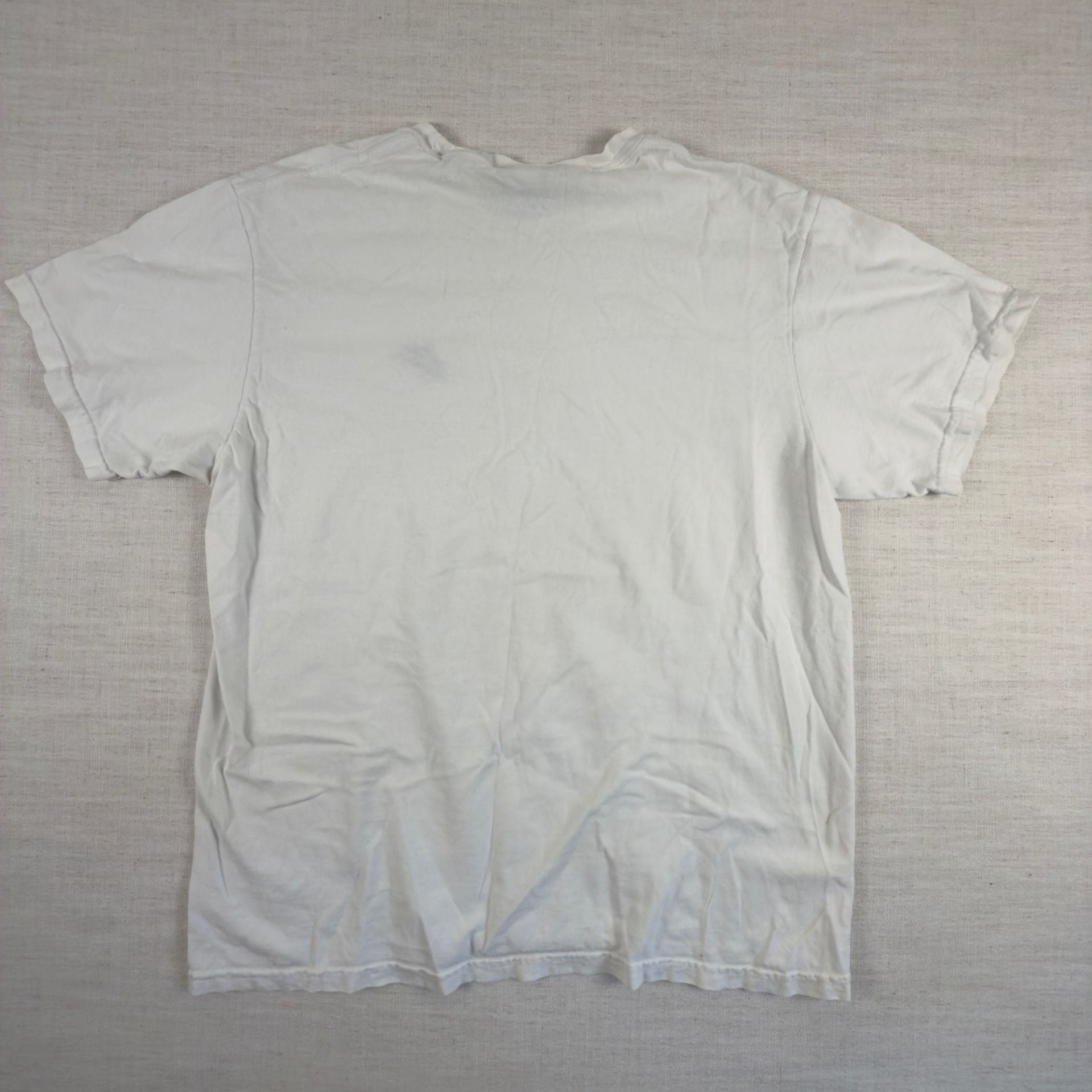 Nike Vintage Embroidered Swoosh T-Shirt White Size Large 7