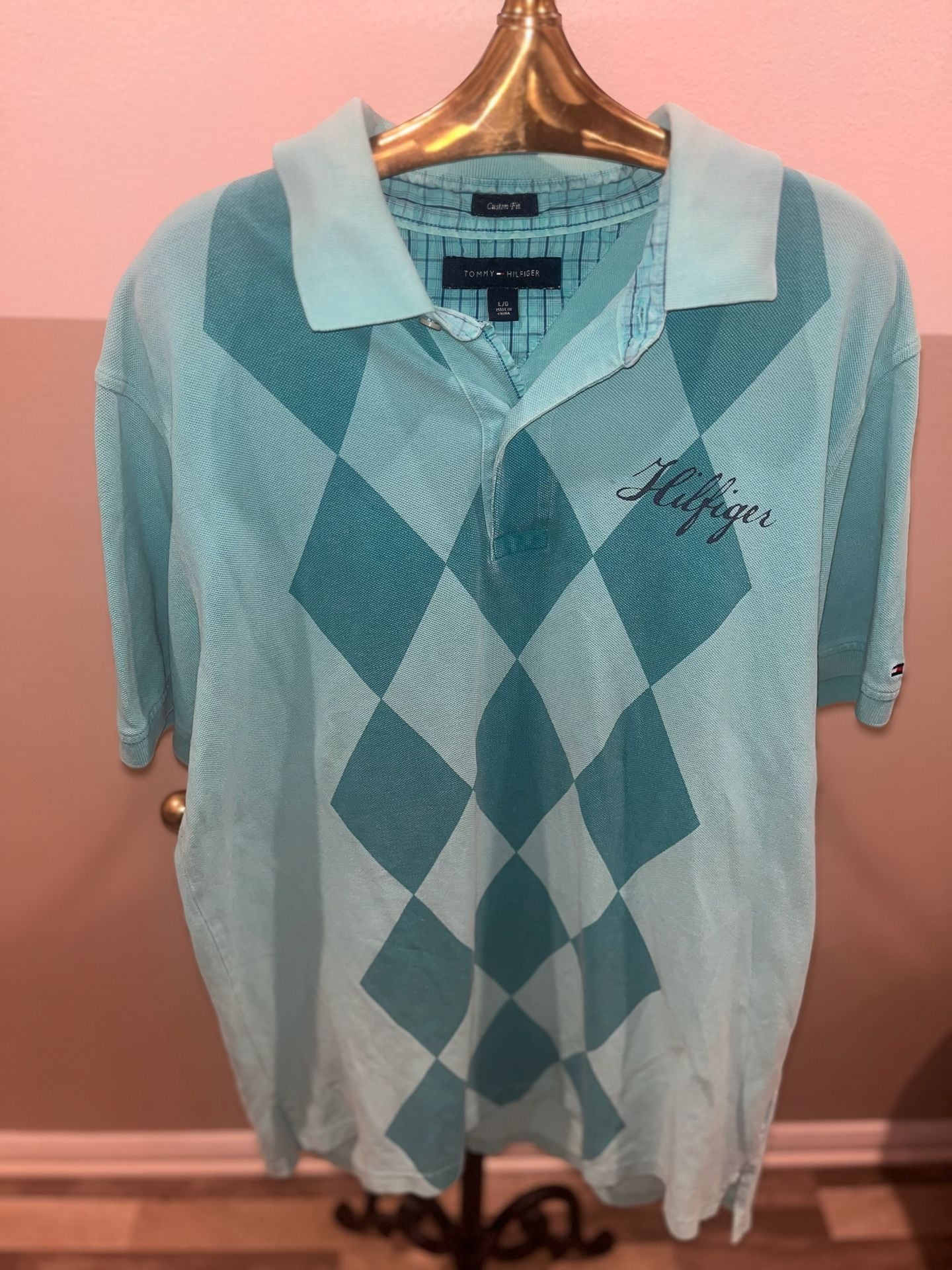 Y2K Tommy Hilfiger Preppy Polo Street Wear Hip Hop 2