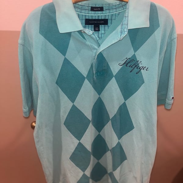 Y2K Tommy Hilfiger Preppy Polo Street Wear Hip Hop