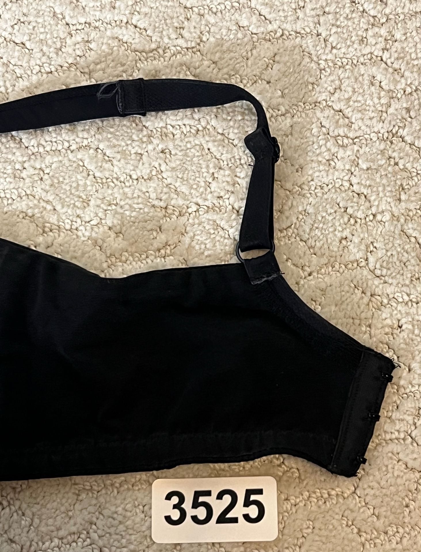 Le Mystere Whisper Bra 2210 Full Fit Black Size 38F 5