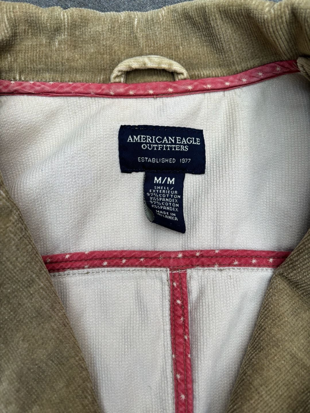 American Eagle Outfitters Women's Corduroy Blazer Jacket Size M 4