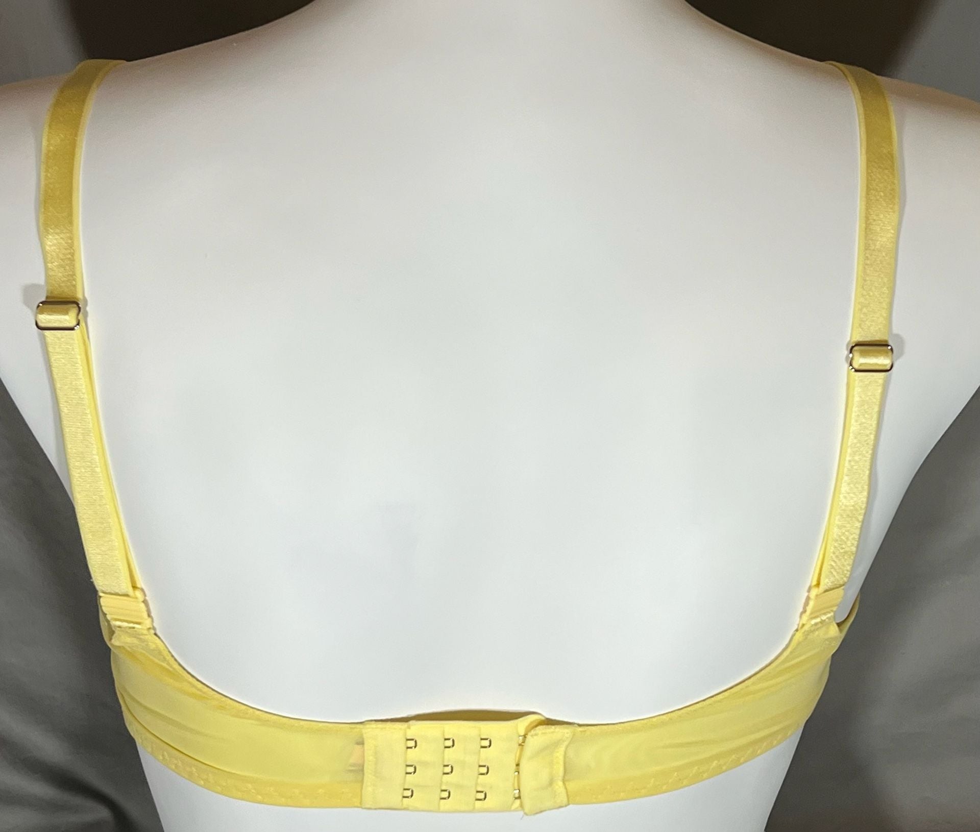 Victoria's Secret Yellow Lace Unlined Underwire Bra 2