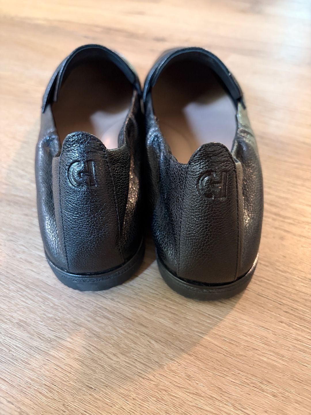 Cole Haan Black Leather Trinnie soft Loafers size 9 new without box 4