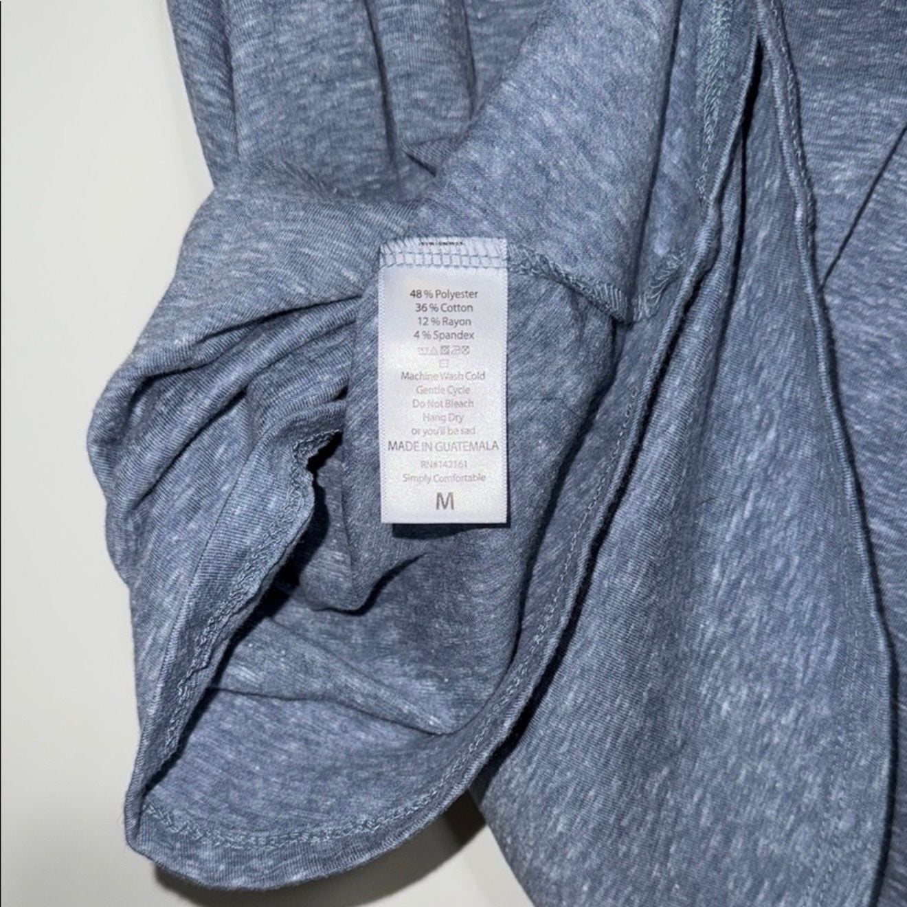 LuLaRoe Size M Heathered Blue A-Line Skirt 6