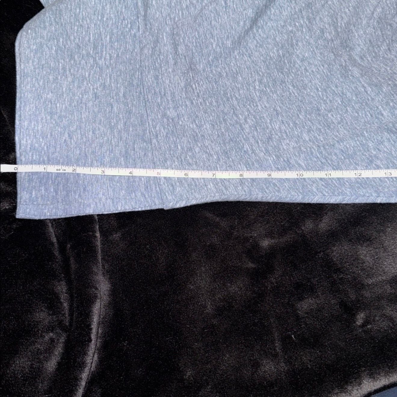 LuLaRoe Size M Heathered Blue A-Line Skirt 8