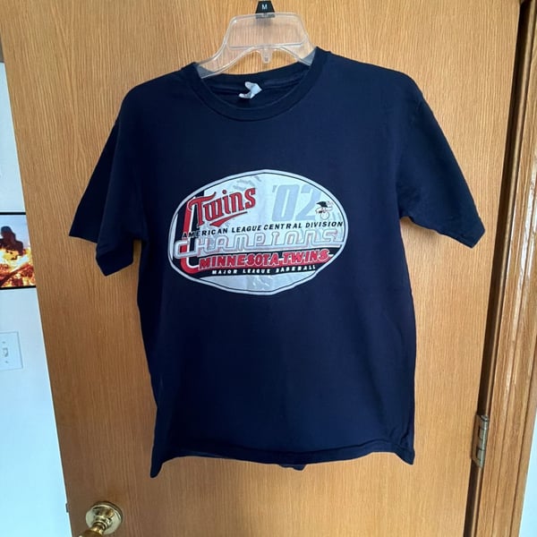 Vintage 2002 Minnesota Twins Central Division Champions
