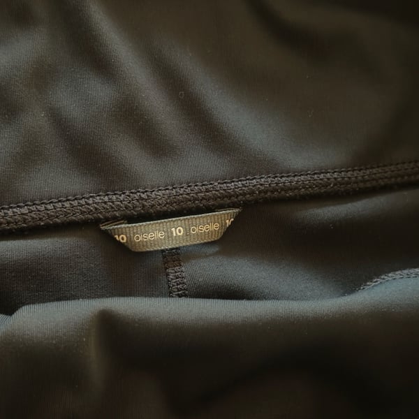 Oiselle Size 10 Black Running Leggings with Side Pockets