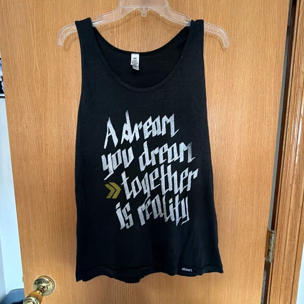 Stheart A Dream You Dream Together Is Reality Graphic Tank Top Size M