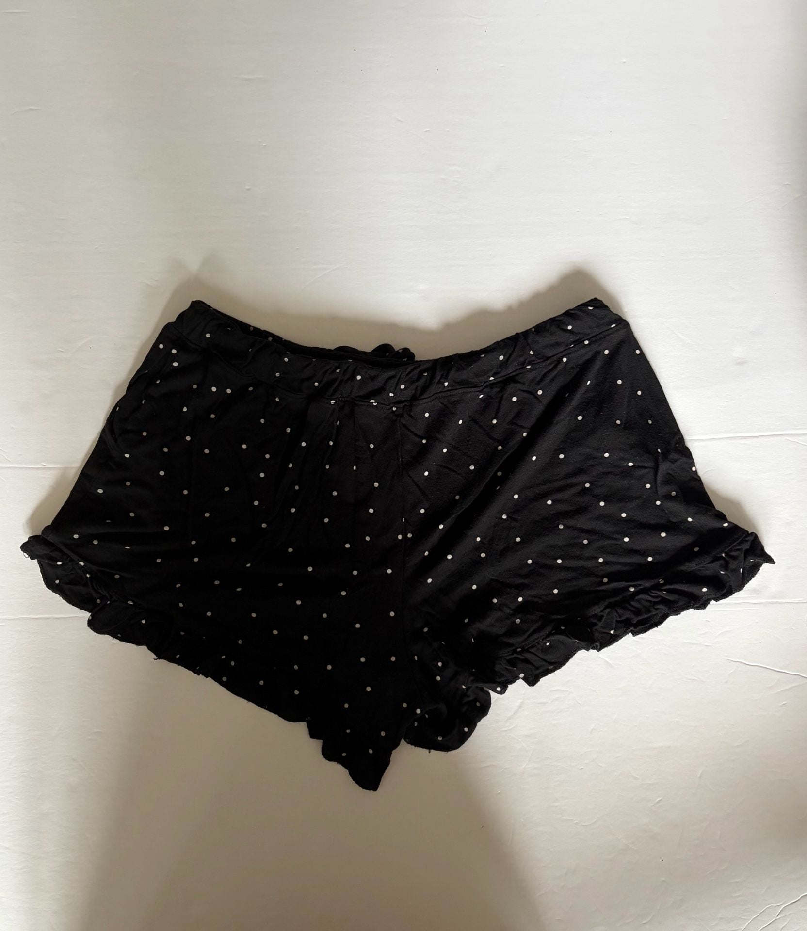 Secret Treasures Sleepwear Essentials Polka Dot Ruffle Shorts Size S (4-6) 2