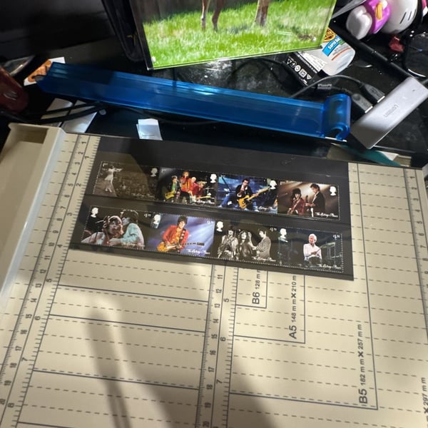 Royal Mail The Rolling Stones Commemorative Stamp Set