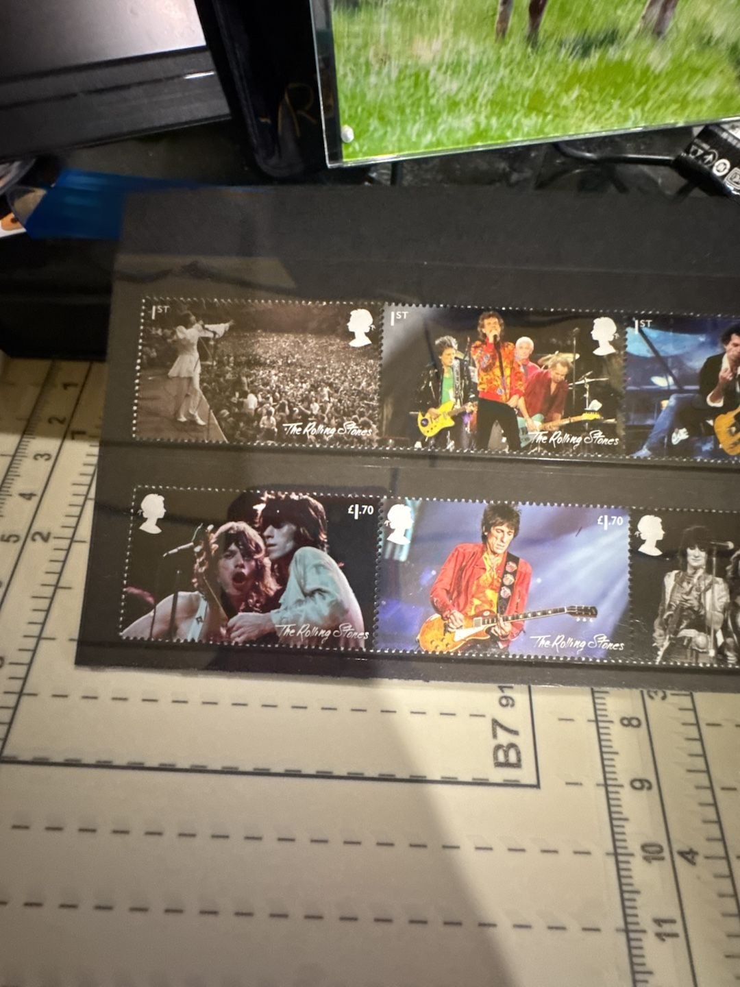Royal Mail The Rolling Stones Commemorative Stamp Set 3
