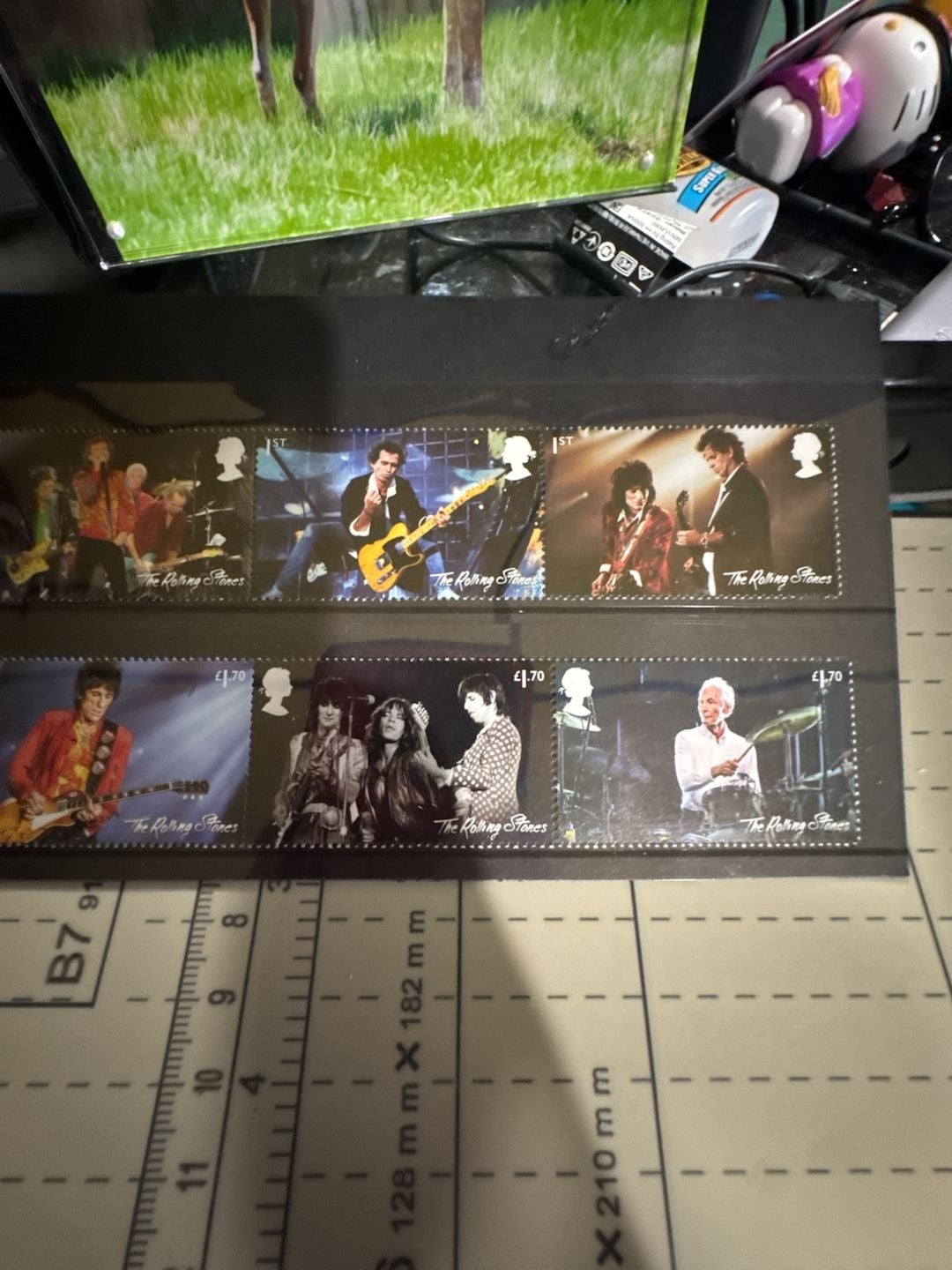 Royal Mail The Rolling Stones Commemorative Stamp Set 4
