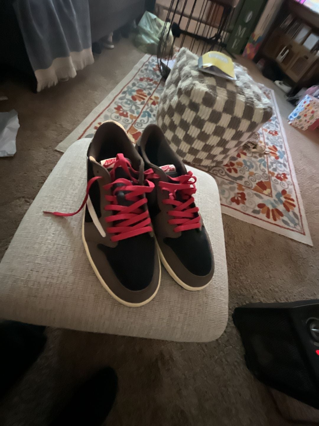 Nike Air Jordan 1 Low Travis Scott Mocha Size 12 2