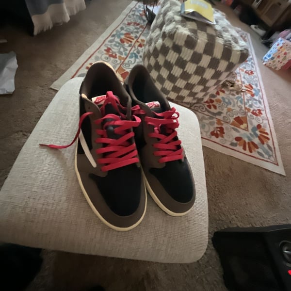 Nike Air Jordan 1 Low Travis Scott Mocha Size 12