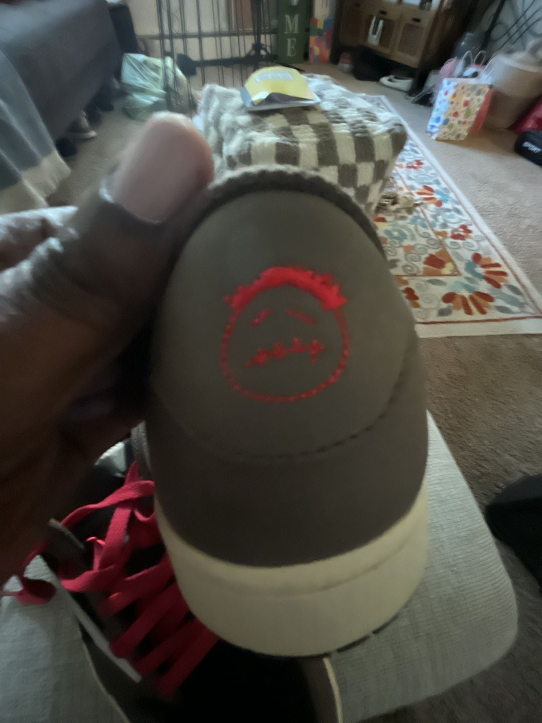 Nike Air Jordan 1 Low Travis Scott Mocha Size 12 7