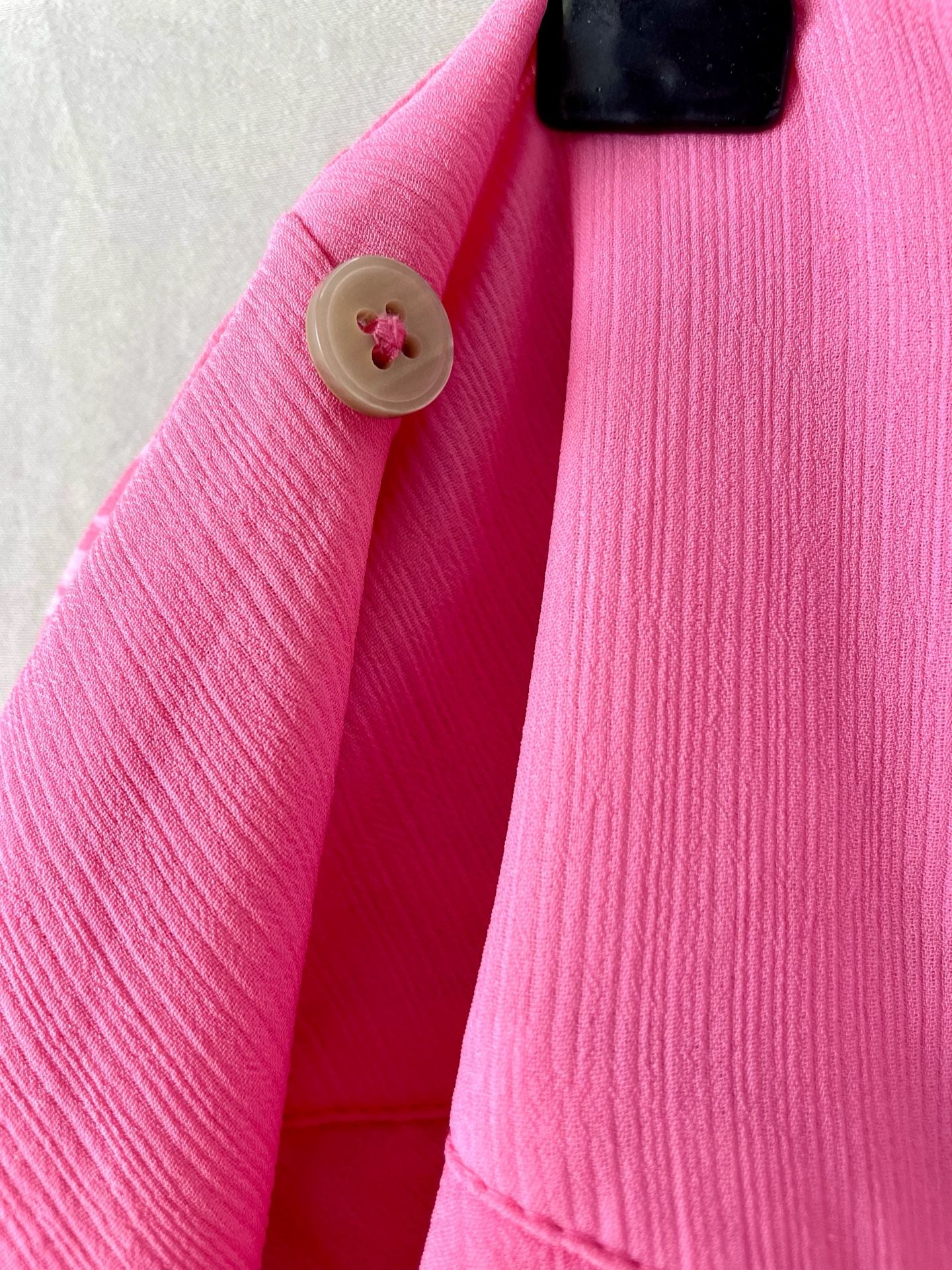 Aerie Pink Patterned Ruched Tie-Front Mini Skirt Size M 7