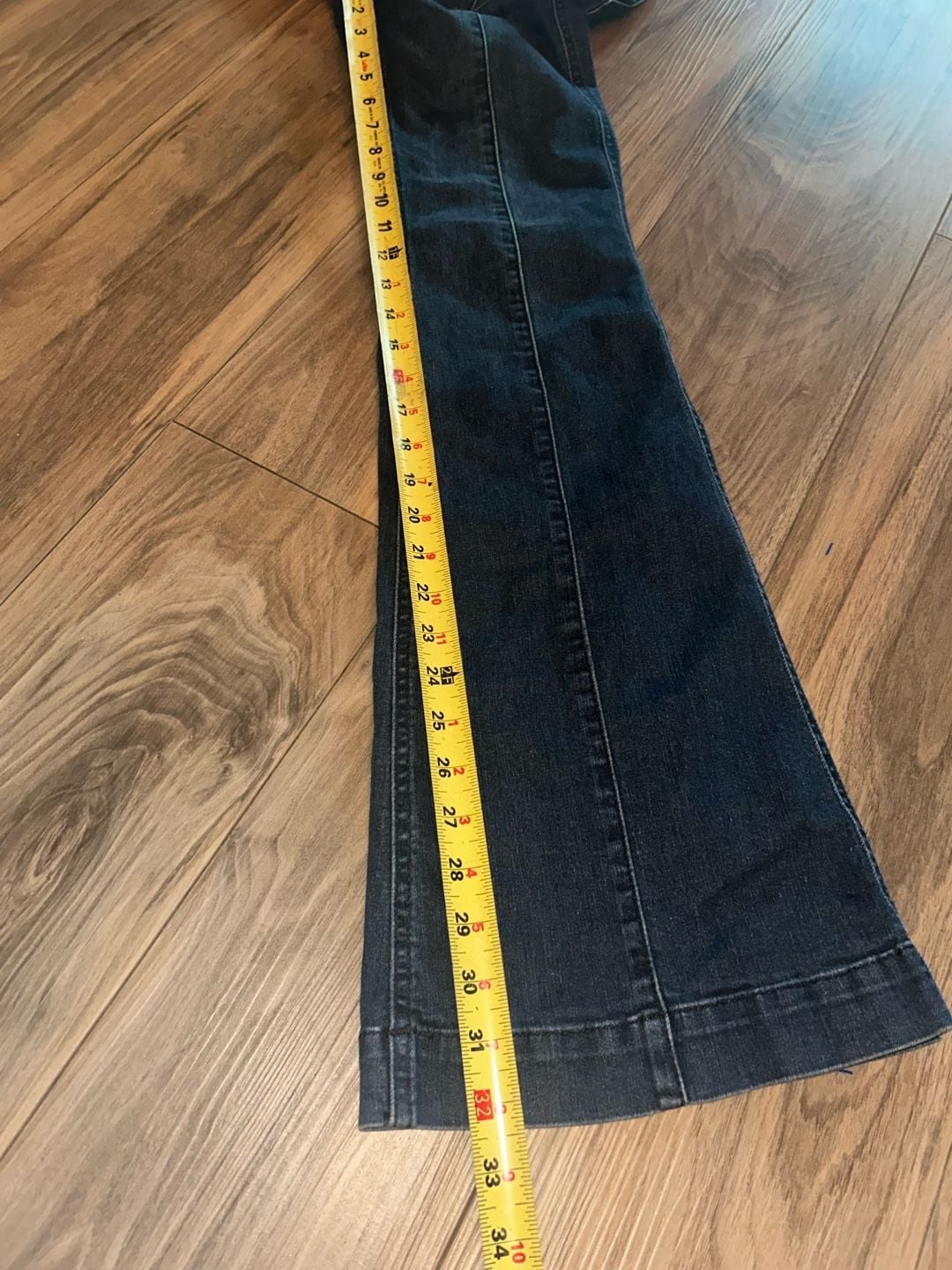Altar'd State High Rise Flare Jeans Size 25 3