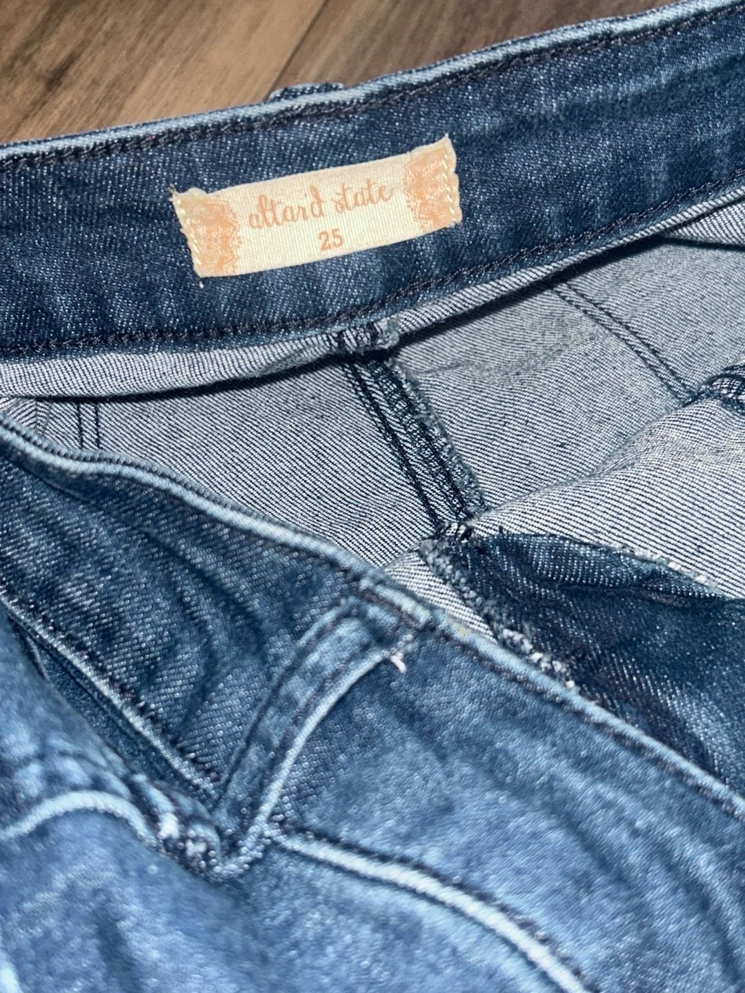 Altar'd State High Rise Flare Jeans Size 25 7