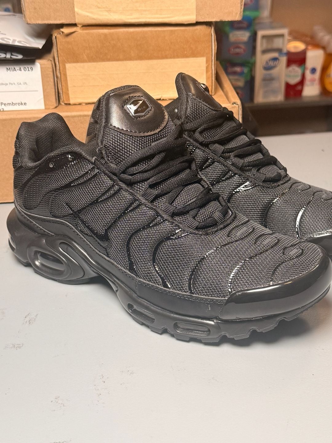 Nike Air Max Plus TN Triple Black Size 11 (verified) 2