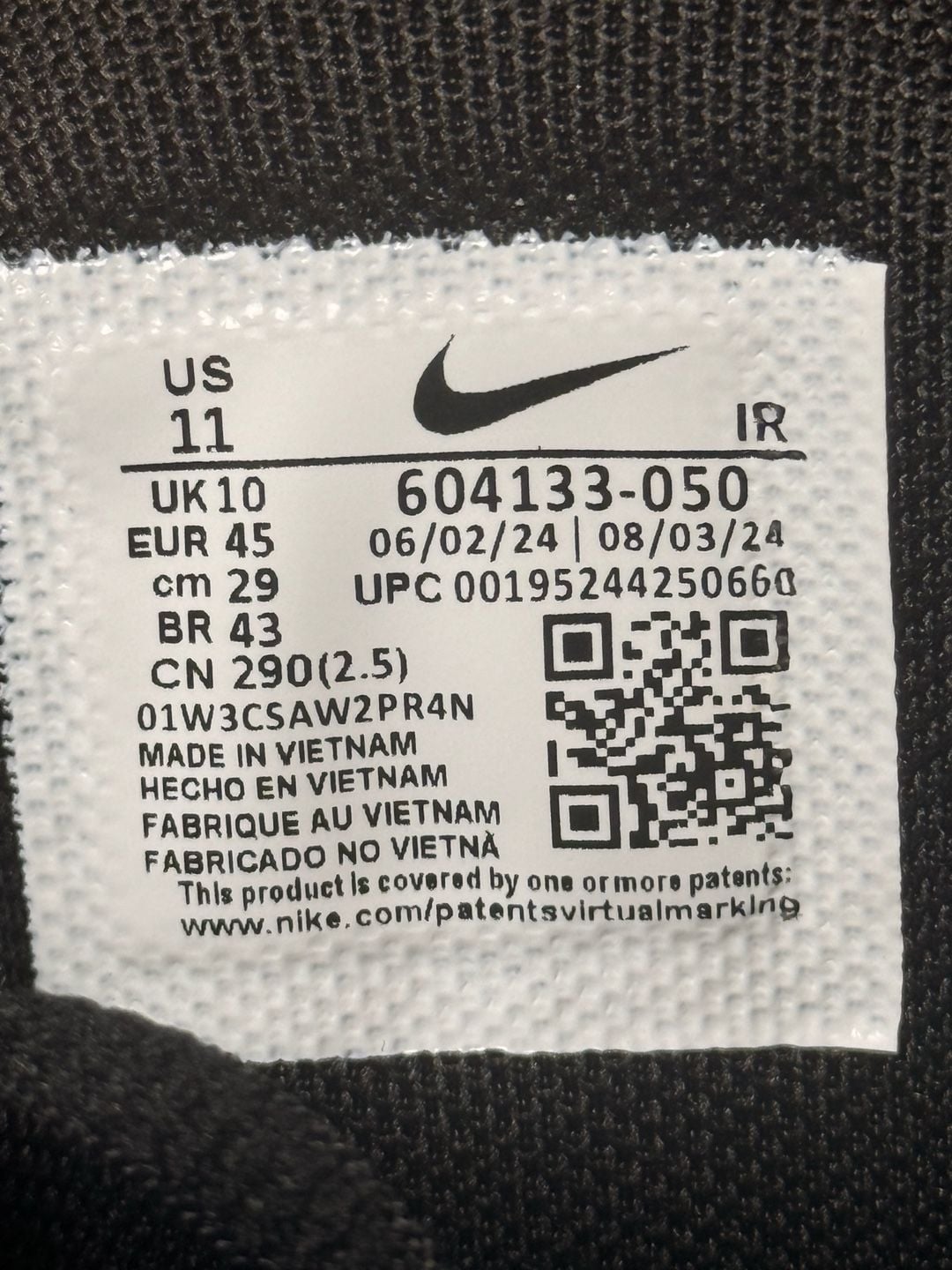Nike Air Max Plus TN Triple Black Size 11 (verified) 6