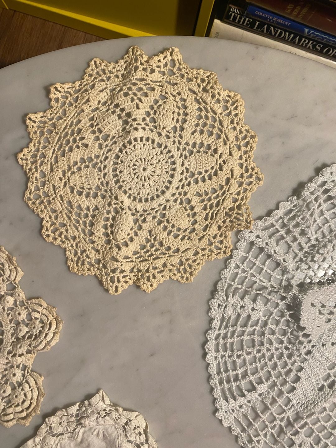 Vintage Assorted Crochet Doily Set, 7 Pieces 18