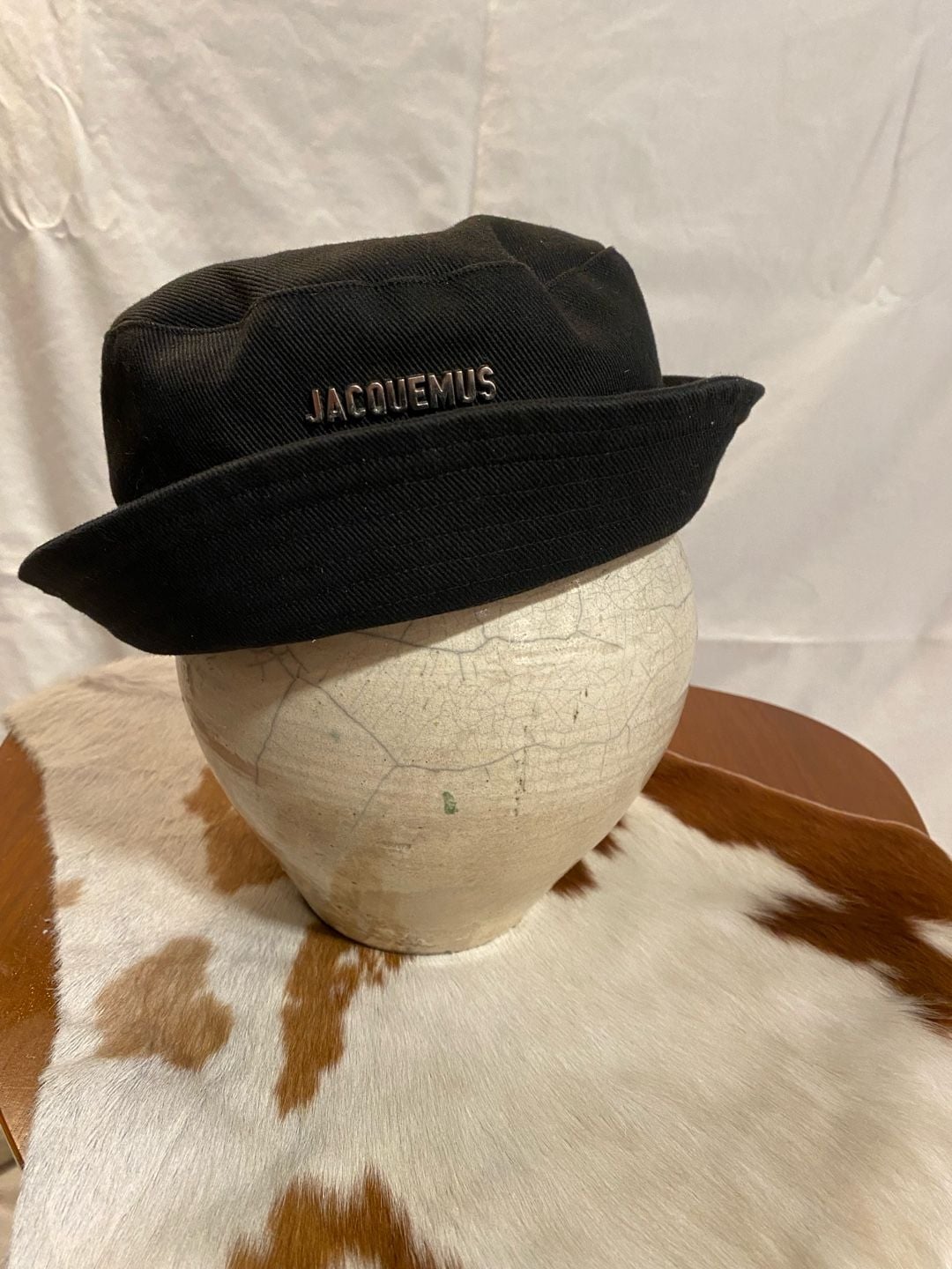 Jacquemus Le Bob Artichaut Bucket Hat Black Size 62 3