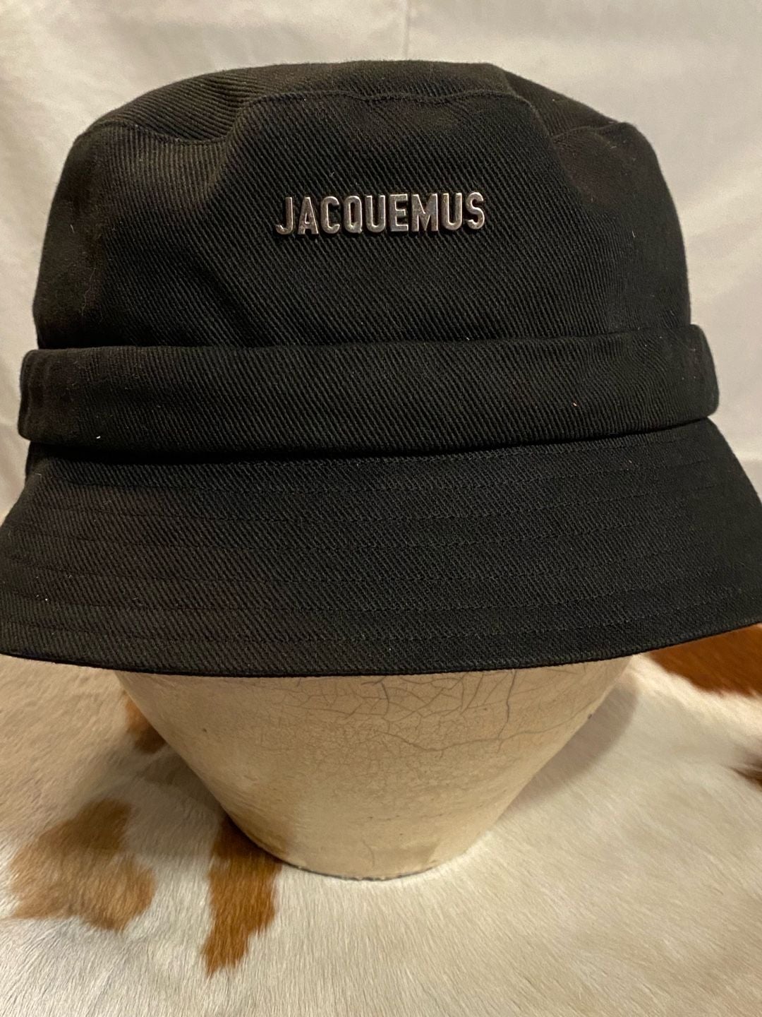 Jacquemus Le Bob Artichaut Bucket Hat Black Size 62 4