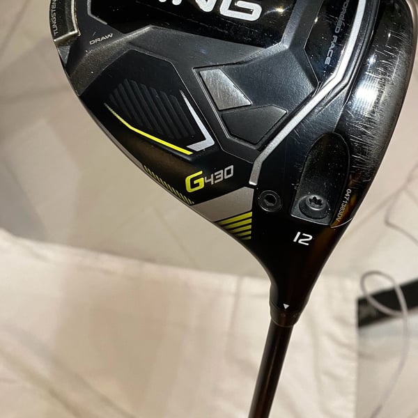 PING G430 MAX Driver 12 Degree with Alta CB 55 SR Shaft