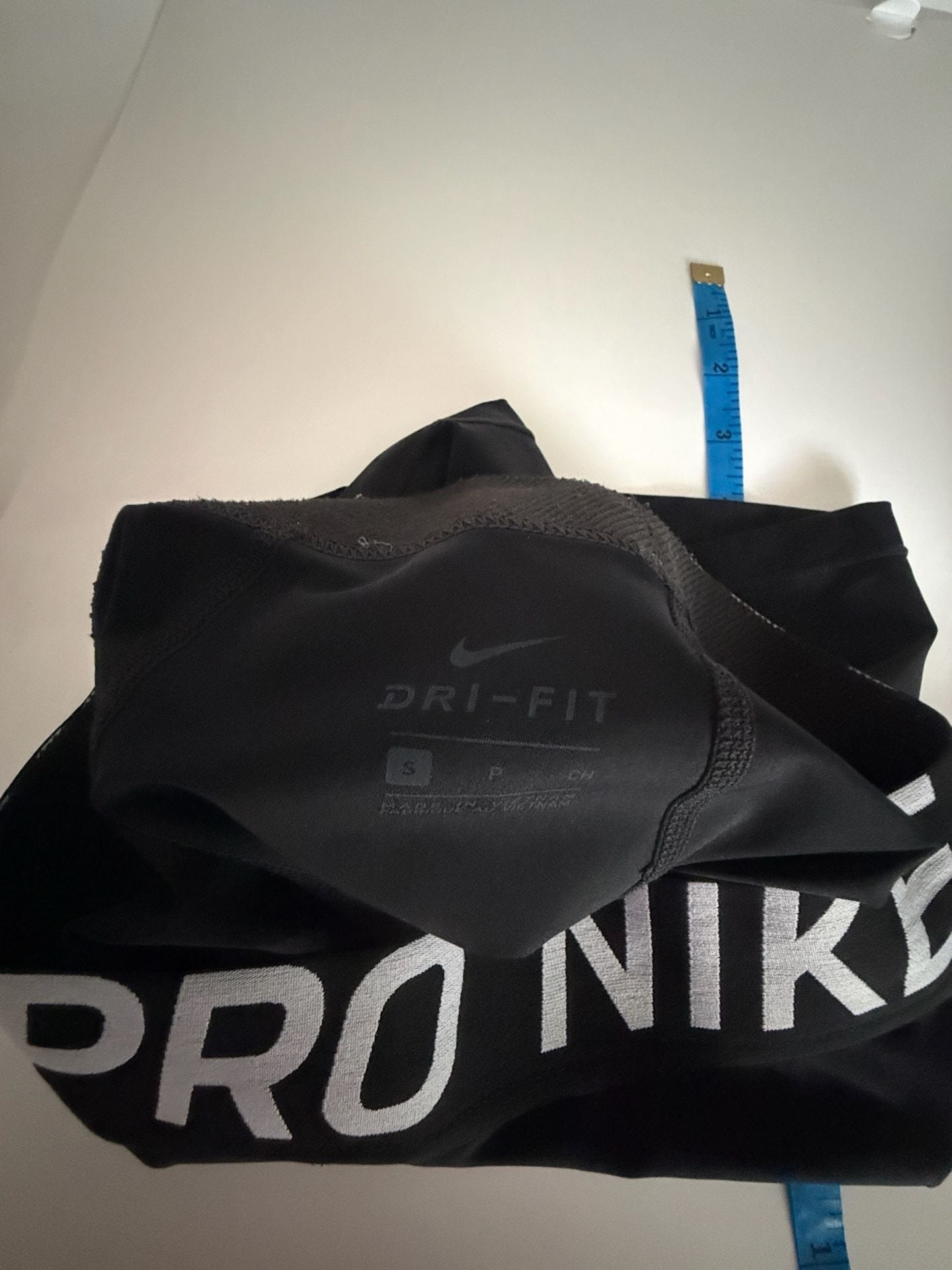 Nike Pro Dri-FIT Athletic Compression Shorts Black Size S 2