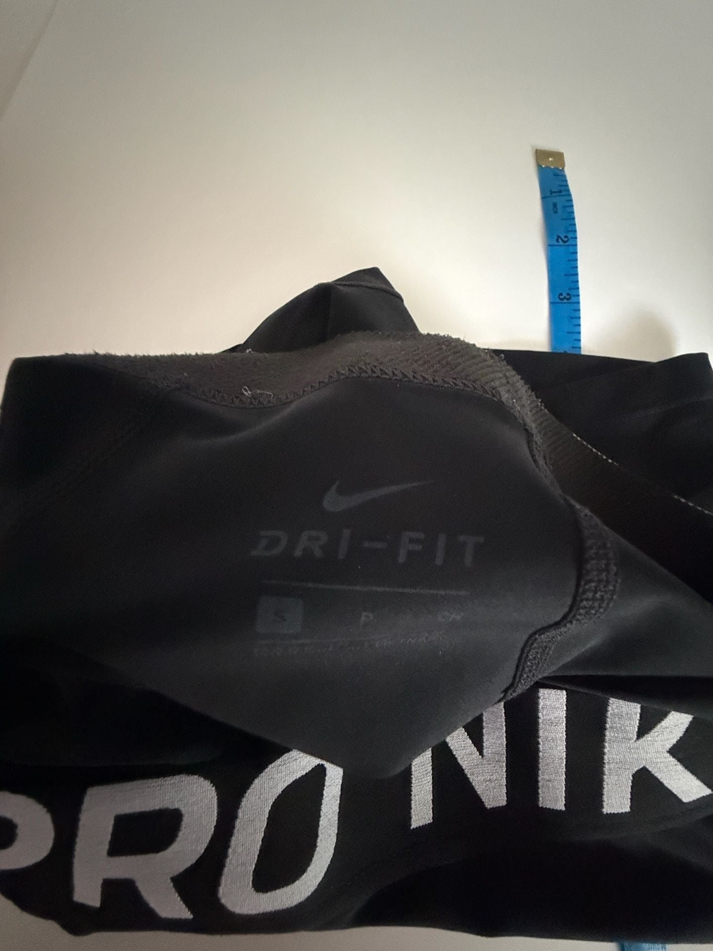Nike Pro Dri-FIT Athletic Compression Shorts Black Size S 3