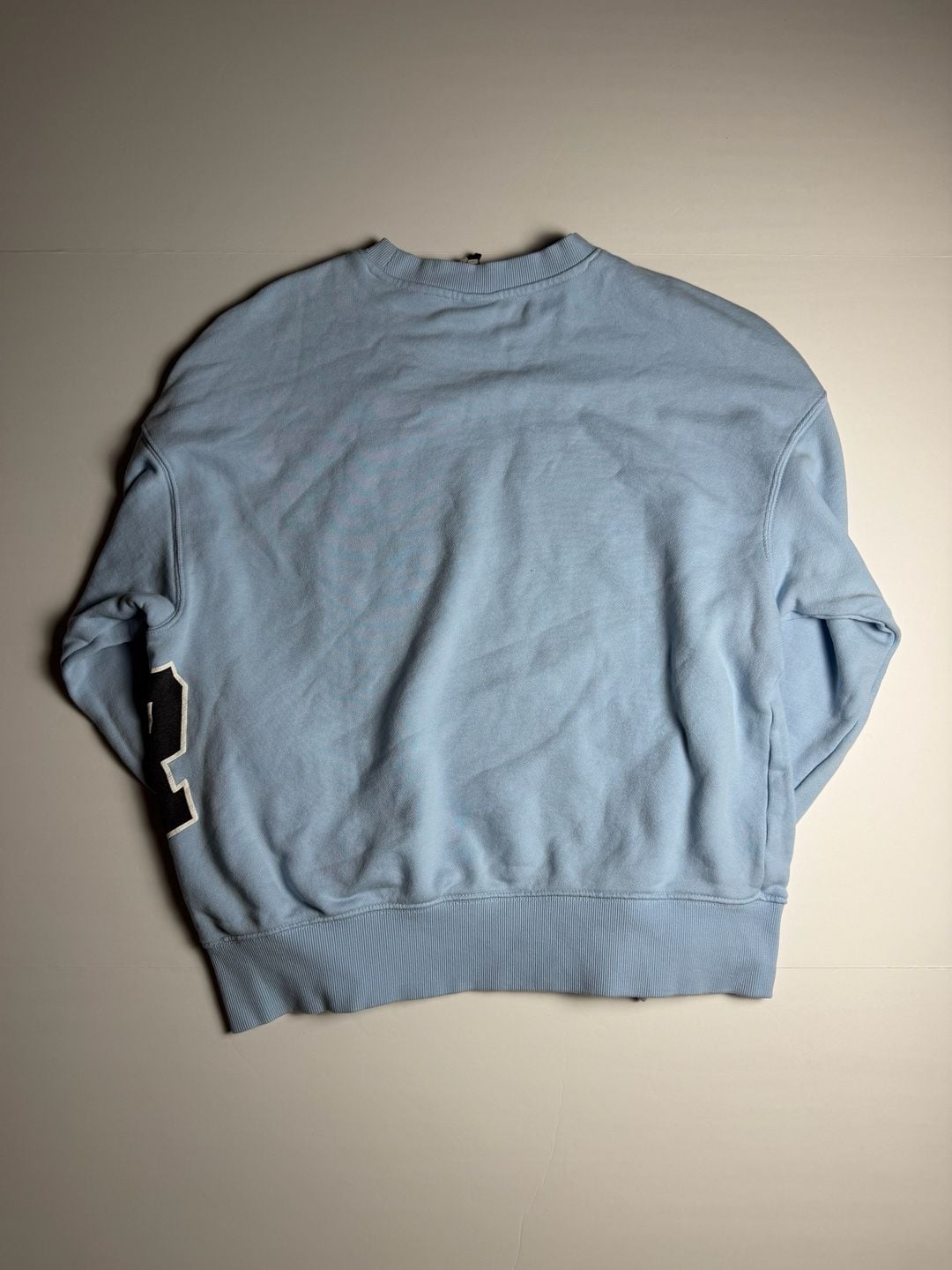 H&M Oversized Fit Whenever Graphic Sweatshirt Light Blue Size M 3