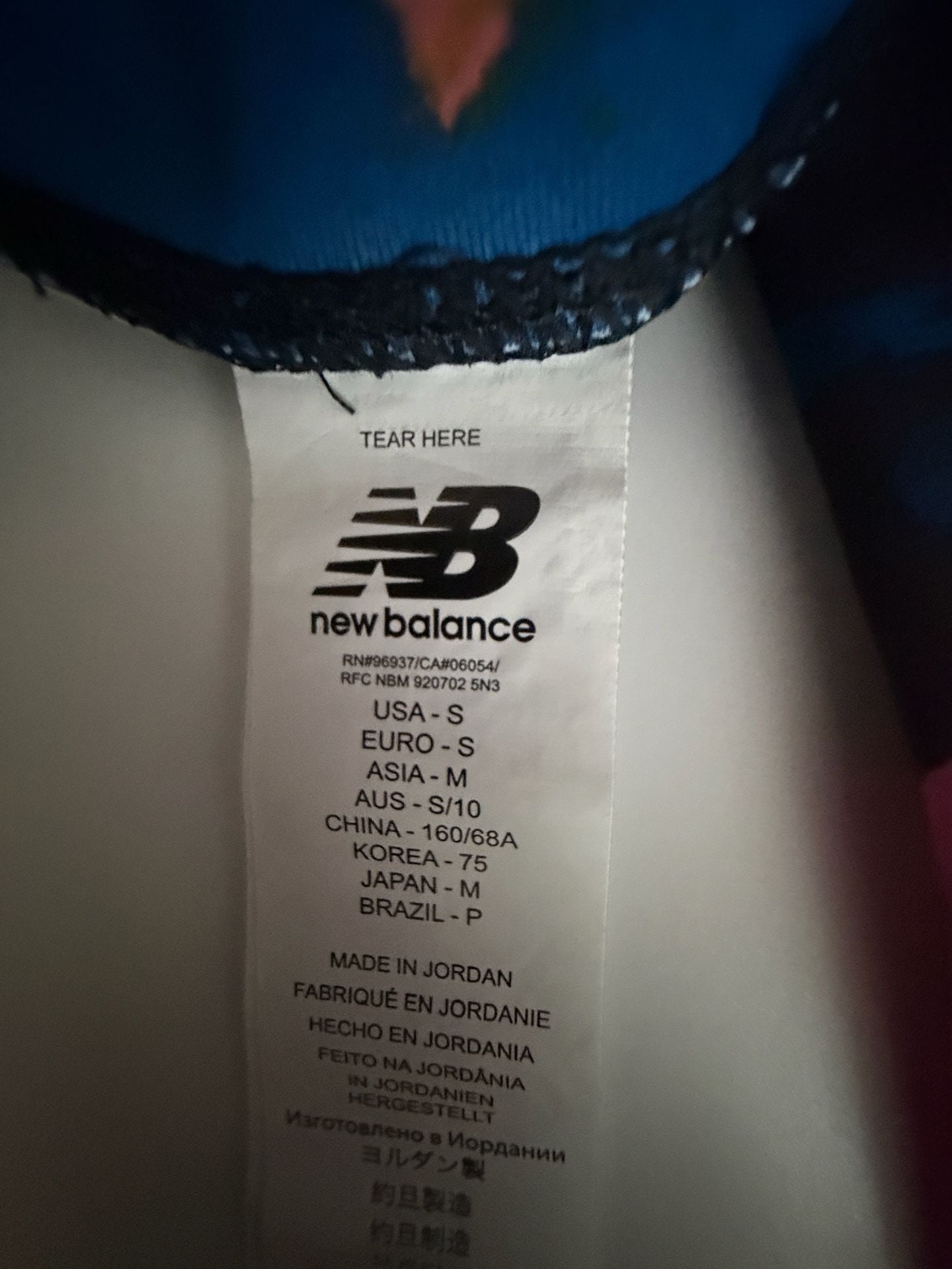 New Balance Women's Size S Abstract Print Athletic Leggings 2
