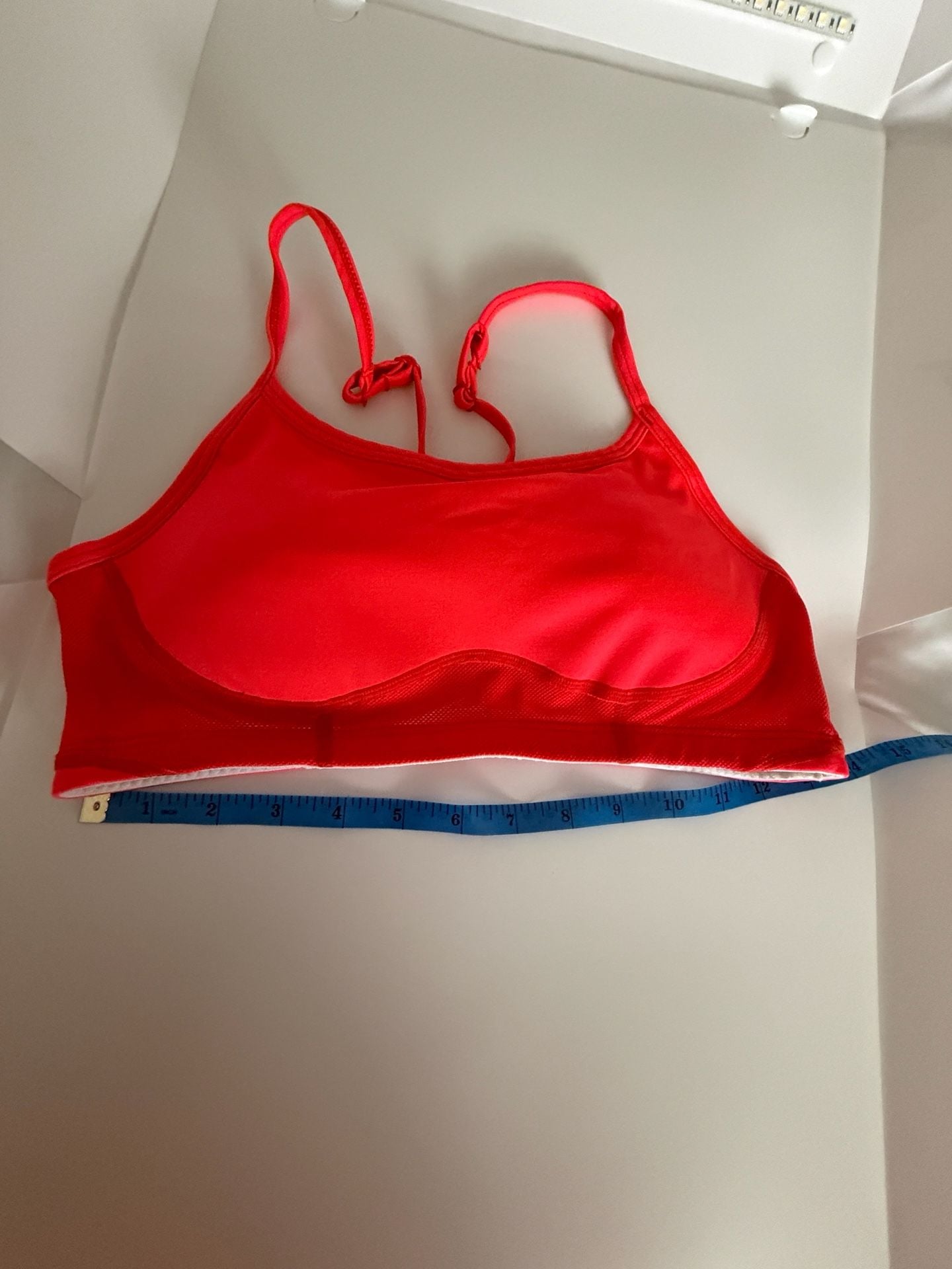 New Balance Women's Sports Bra Size S (32AB-34A) Pink White 7