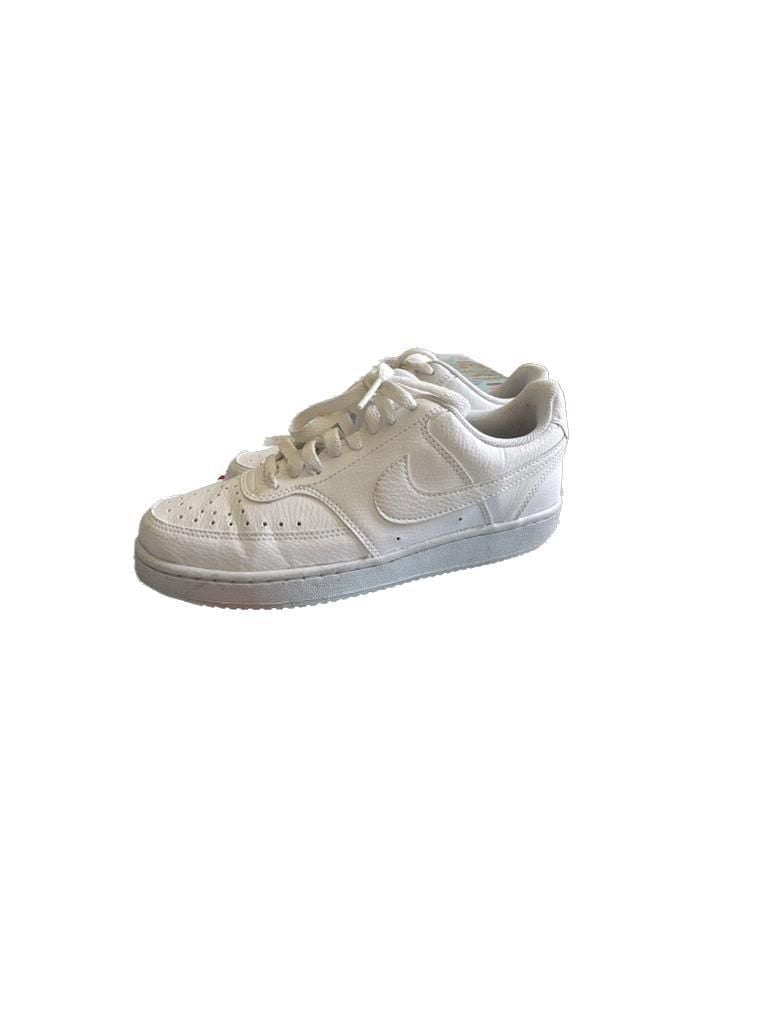 Nike Court Vision Low White Sneakers Size 7 4