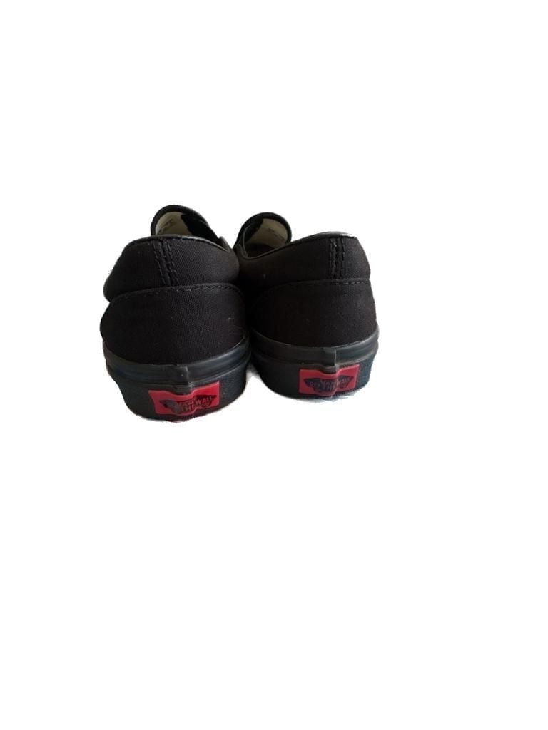 Vans Classic Slip-On Black Monochrome Skate Shoes size 7.5 2