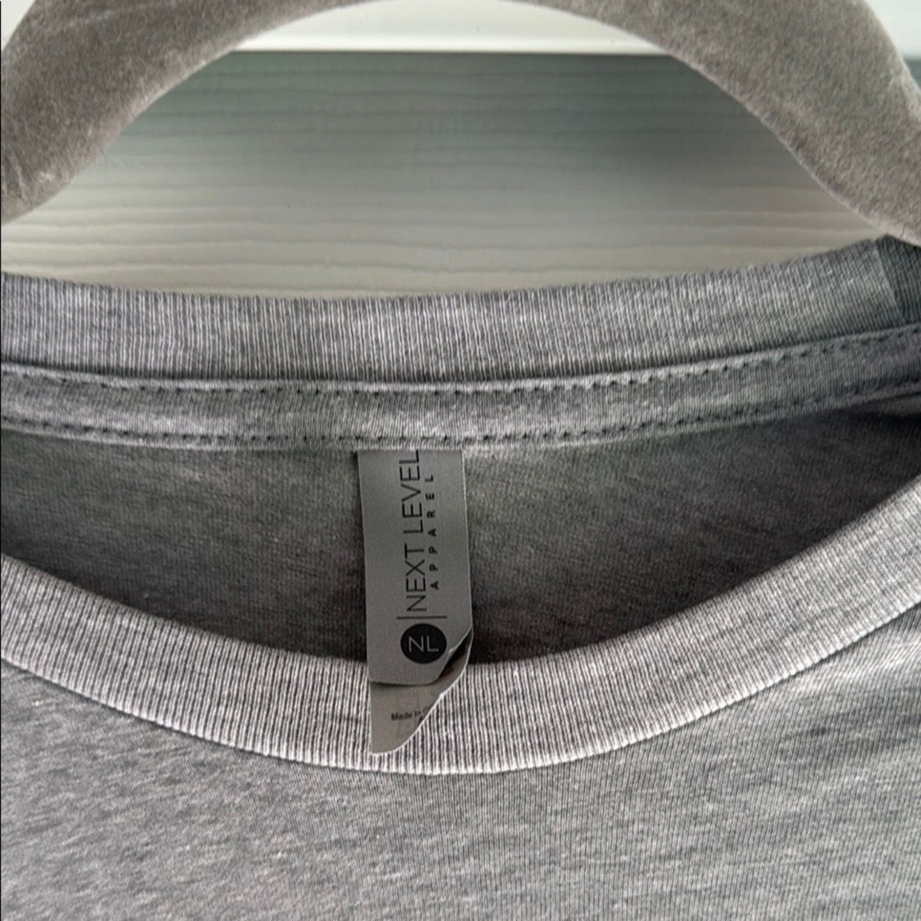 Next Level Apparel Jared Sandler's Swinging Fore A Cause Golf T-Shirt Gray 4