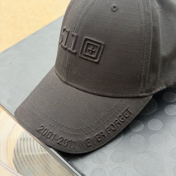 5.11 Tactical Series 2001-2011 Never Forget Memorial Baseball Cap One Size