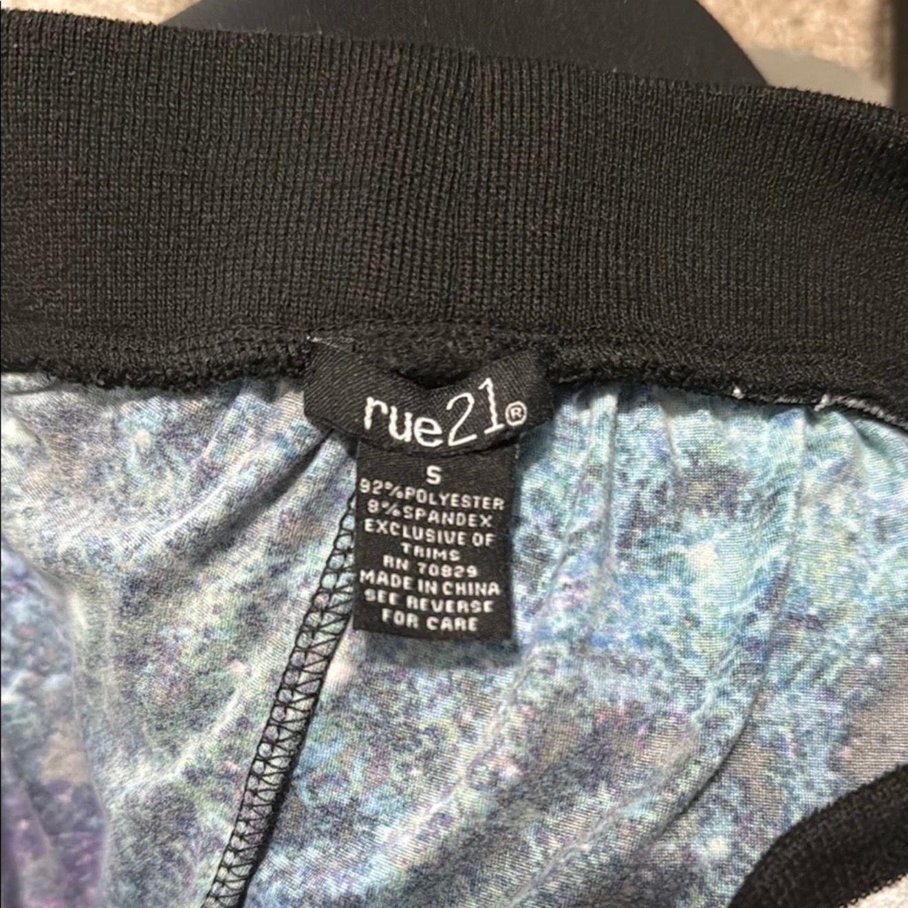 rue21 Galaxy Print Jogger Pants Size S 5