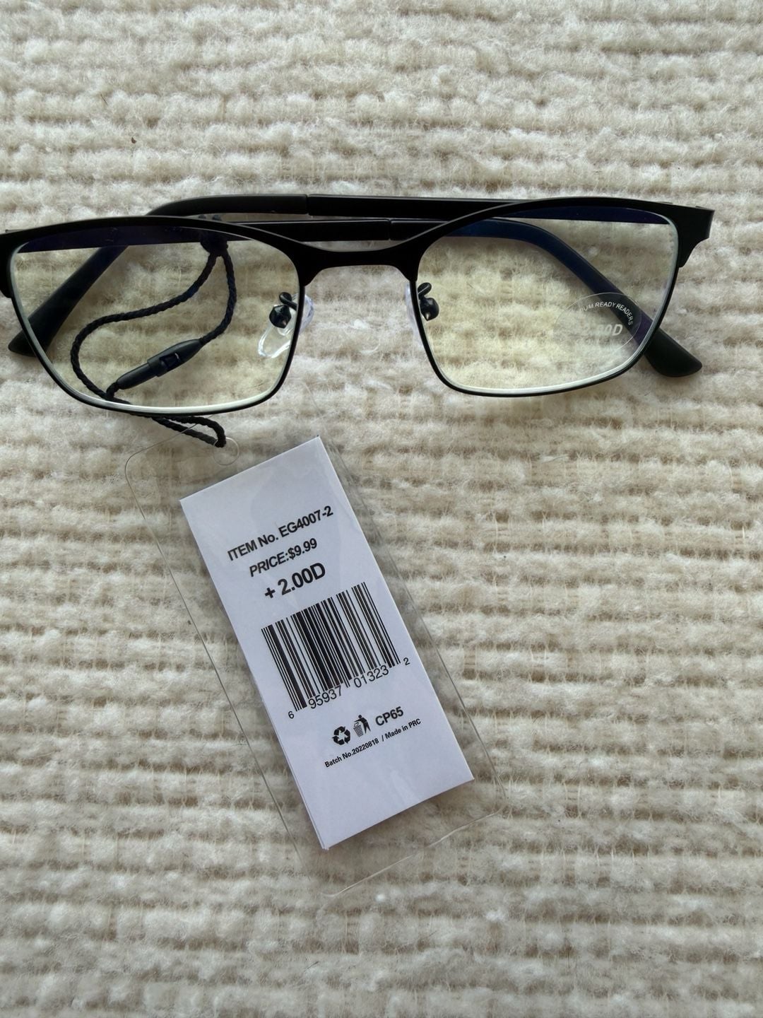 Premium Ready Readers Comfort Reading Glasses +2.00D EG4007-2 3