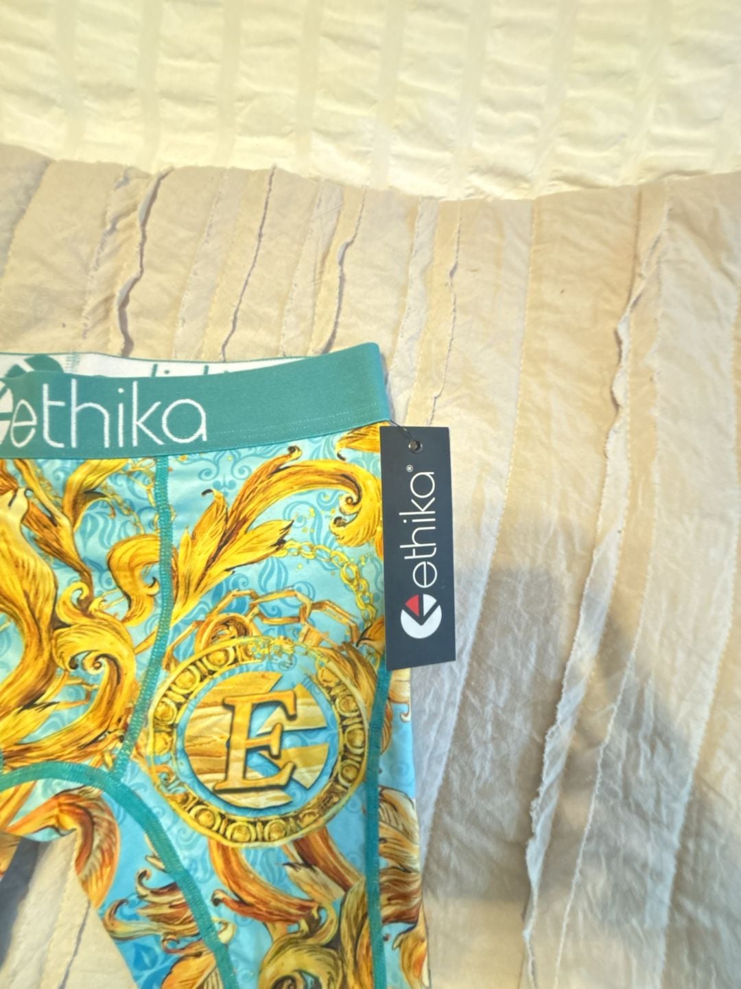 Ethika Boys Royal Foil Boxer Briefs Size M 2