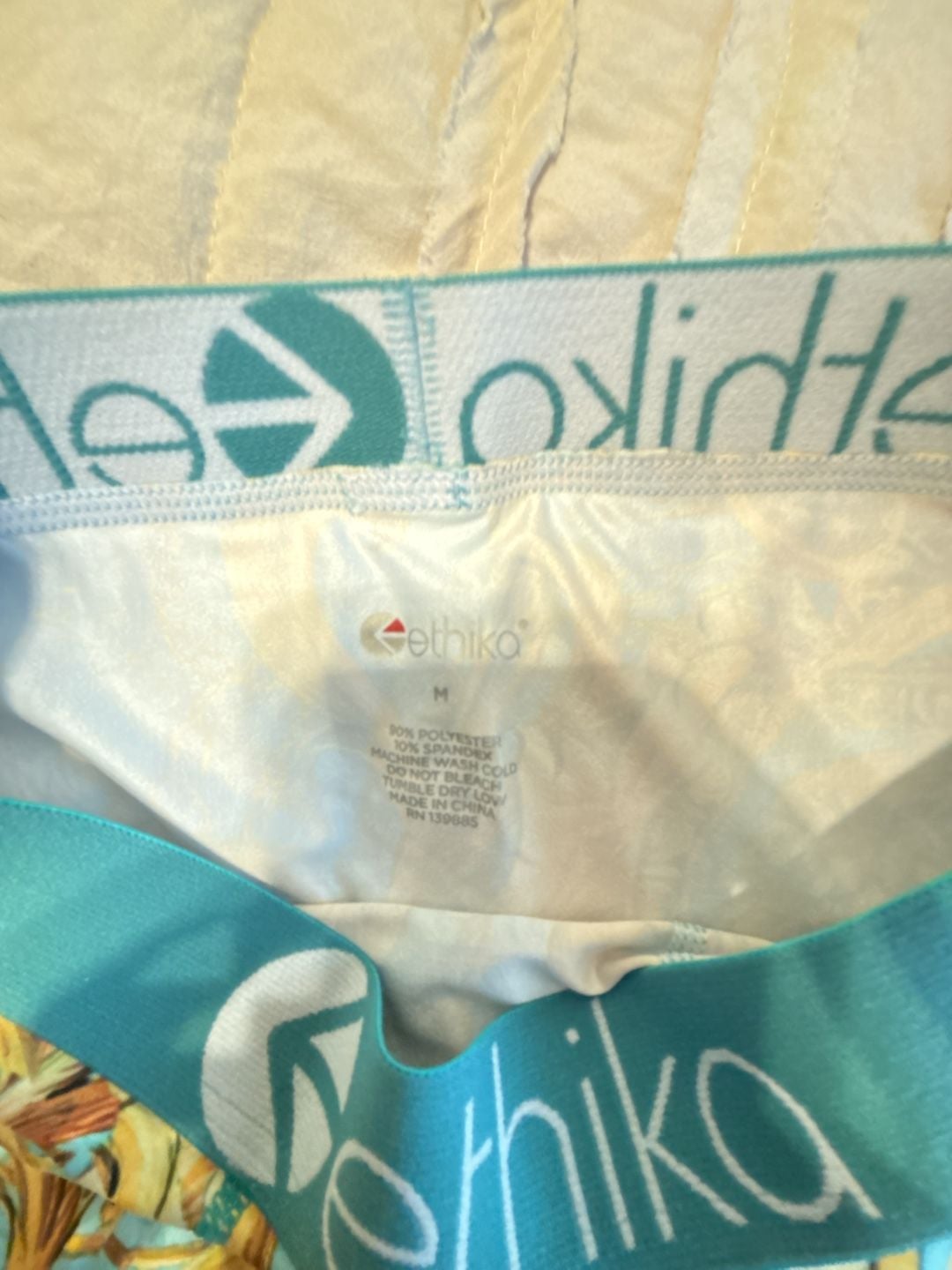Ethika Boys Royal Foil Boxer Briefs Size M 3